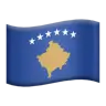 Flag: Kosovo Emoji 🇽🇰 image - Apple style