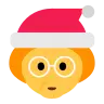 Mrs. Claus Emoji 🤶 image - Tossface style