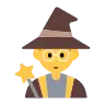 Mage Emoji 🧙 image - Tossface style