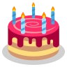 Gâteau d’anniversaire Emoji 🎂 image - EmojiTwo style