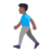 Man Walking: Medium-Dark Skin Tone