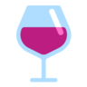 Verre de vin Emoji 🍷 image - Microsoft Classic 2D style
