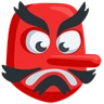 Japanischer Kobold Emoji 👺 image - Facebook Messenger (2016) style