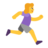 Woman Running Facing Right