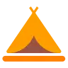 Эмодзи Палатка ⛺ image - Tossface style