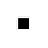 Black Small Square Emoji ▪ image - SoftBank style