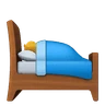 スリーピングアコモデーション Emoji 🛌 image - Huawei Harmony OS style