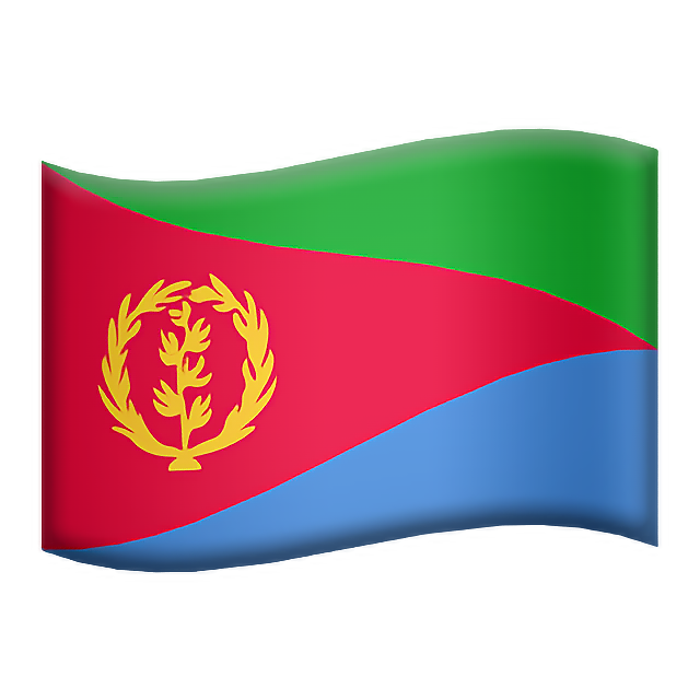 Flag: Eritrea