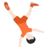 Person Cartwheeling: Light Skin Tone Emoji 🤸🏻 image - Twitter / X (Twemoji) style