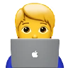 Technologist Emoji 🧑‍💻 image - Apple style