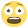 Fearful Face Emoji 😨 image - EmojiTwo style