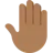 Raised Back Of Hand: Medium-Dark Skin Tone