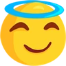 天真 Emoji 😇 image - Facebook Messenger (2016) style