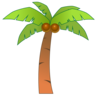 Palmier Emoji 🌴 image - Emojidex style