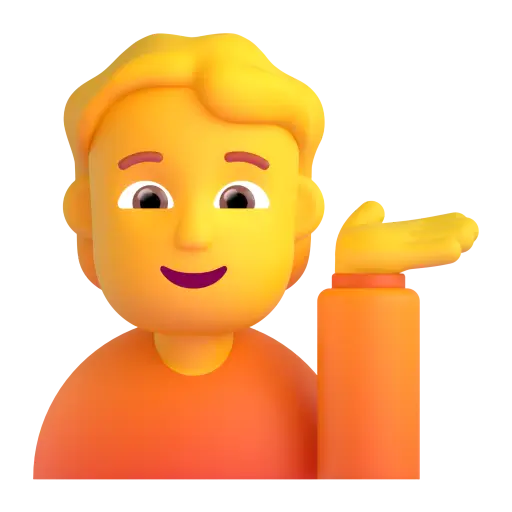 Person Tipping Hand