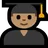 Man Student: Medium Skin Tone