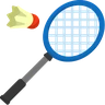 Эмодзи Ракетка и воланчик для бадминтона 🏸 image - Skype style