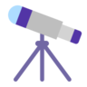 Télescope Emoji 🔭 image - Microsoft Classic 2D style