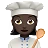 Woman Cook: Dark Skin Tone