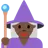 Woman Mage: Dark Skin Tone