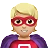 Superhero: Medium-Light Skin Tone