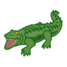 Crocodilo Emoji 🐊 image - Emojidex style