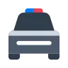 आने वाली पुलिस कार Emoji 🚔 image - Tossface style