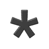 Asterisco * image - Samsung style
