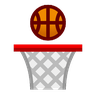Basketball Emoji 🏀 image - SoftBank style