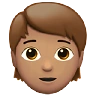 Person: Medium Skin Tone Emoji 🧑🏽 image - Apple style