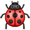 Lady Beetle Emoji 🐞 image - Samsung style