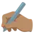 Writing Hand: Medium Skin Tone
