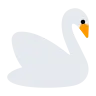 Swan Emoji 🦢 image - Tossface style