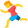 Corredor Emoji 🏃 image - Facebook Messenger (2016) style