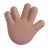 Vulcan Salute: Medium Skin Tone