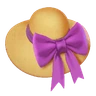 Chapeau de femme Emoji 👒 image - Huawei Harmony OS style