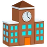 Эмодзи Школа 🏫 image - Facebook Messenger (2016) style