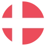 Flag: Denmark Emoji 🇩🇰 image - EmojiTwo style
