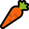 Carrot Emoji 🥕 image - Microsoft Windows 10 Segoe UI Emoji style