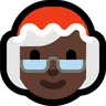 Mrs. Claus: Dark Skin Tone Emoji 🤶🏿 image - Microsoft Windows 10 Segoe UI Emoji style