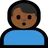 Man Pouting: Medium-Dark Skin Tone