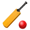 Cricketschläger und Ball Emoji 🏏 image - Huawei Harmony OS style