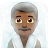 Man In Steamy Room: Medium-Dark Skin Tone