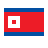 Flag: North Korea