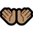 Open Hands: Medium Skin Tone