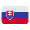 Flag: Slovakia Emoji 🇸🇰 image - Tossface style