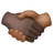 Handshake: Medium-Dark Skin Tone, Dark Skin Tone