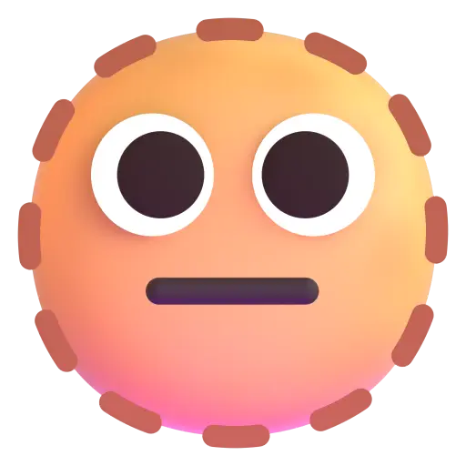 Dotted Line Face