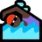 Woman Swimming: Dark Skin Tone