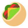 Dolması Gözleme Emoji 🥙 image - Microsoft Classic 2D style